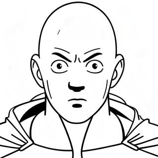 Halaman Mewarnai One Punch Man 88621-29040