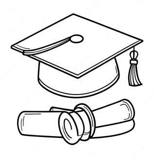 Halaman Mewarnai Topi Wisuda Tk 88673-29079