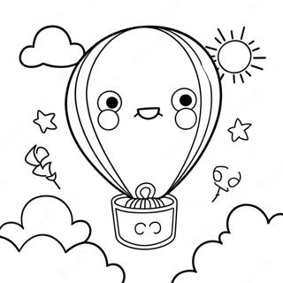 Halaman Mewarnai Balon Wisuda Tk Yang Berwarna Warni 88676-29092