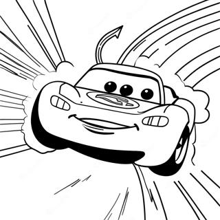 Halaman Mewarnai Balapan Lightning Mcqueen 88778-29163