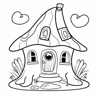 Halaman Mewarnai Rumah Peri 88905 29258