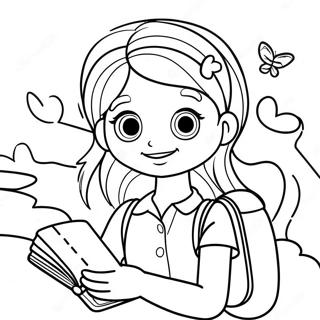 Halaman Mewarnai Dork Diaries 88982-29316