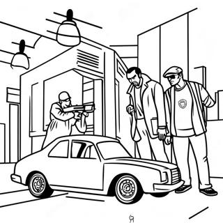 Halaman Mewarnai Adegan Perampokan Gta 89424 29671