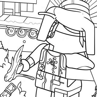 Halaman Mewarnai Petualangan Lego Dreamzzz 89834-29978