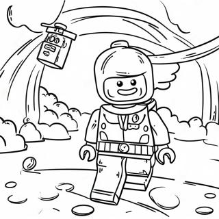 Halaman Mewarnai Petualangan Lego Dreamzzz 89834-29979