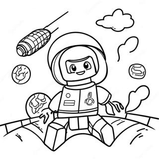 Halaman Mewarnai Eksplorasi Luar Angkasa Lego Dreamzzz 89837-29990