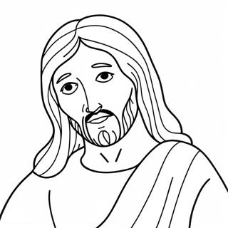 Halaman Mewarnai Yesus Mengasihiku 89961-30076