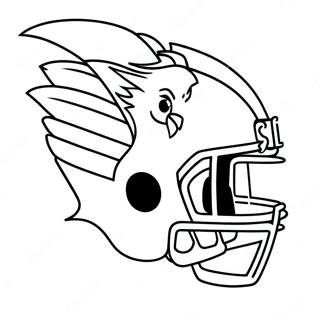 Halaman Mewarnai Maskot Patriots 90276-30331