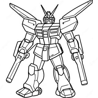 Halaman Mewarnai Gundam 91379-31243