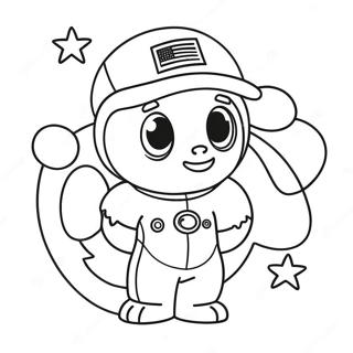 Halaman Mewarnai Astros Yang Imut 91863 31627