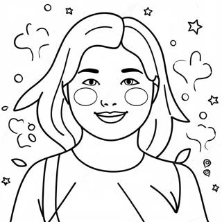 Halaman Mewarnai Perawatan Diri Yang Ceria 92224 31917