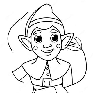 Halaman Mewarnai Film Elf 92761-32324
