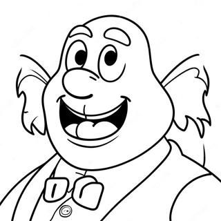 Halaman Mewarnai Dr Eggman Jahat Tertawa 93146-32628