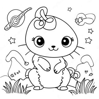 Halaman Mewarnai Karakter Indie Yang Fantastis 93354-32787