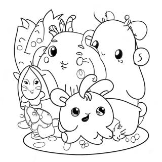 Halaman Mewarnai Karakter Indie Yang Fantastis 93354-32788