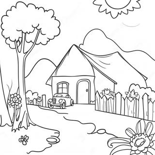 Halaman Mewarnai Adegan Indie Yang Menawan 93355-32792