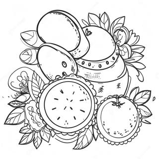 Halaman Mewarnai Gaya Indie Vintage 93357-32798