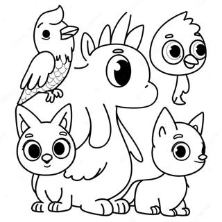 Potret Keluarga Saga Wingfeather Halaman Mewarnai 93511-32918