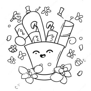 Halaman Mewarnai Perayaan Tahun Baru Yang Ceria 93561-32955