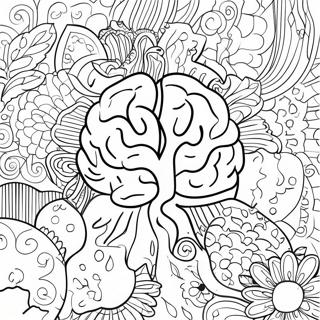 Halaman Mewarnai Aktivitas Otak Kreatif 94307-33598