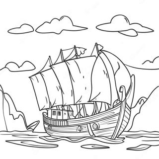 Halaman Mewarnai Perjalanan Migrasi Yang Petualang 94334-33555