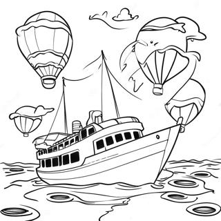 Halaman Mewarnai Perjalanan Migrasi Yang Petualang 94334-33627