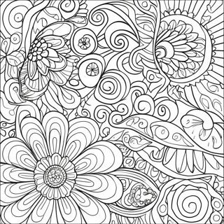 Halaman Mewarnai Pola 70 An Yang Groovy 96671-35600