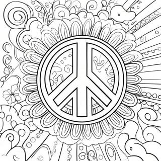 Halaman Mewarnai Tanda Perdamaian 70 An 96674-35609
