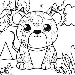 Gambar Mewarnai Desain Hewan Romero Britto 96775-35684