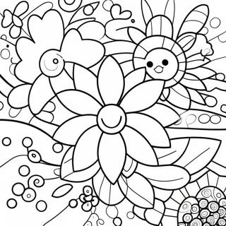 Romero Britto Halaman Mewarnai