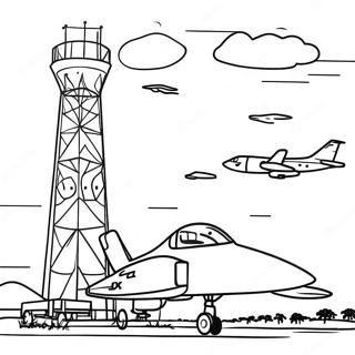 Angkatan Udara Halaman Mewarnai