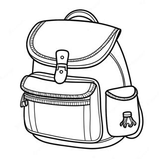 Halaman Mewarnai Ransel 96927-35795