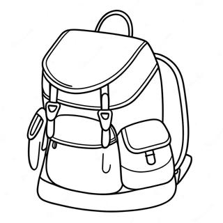 Halaman Mewarnai Ransel 96927-35961
