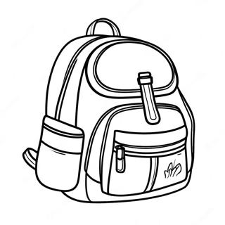 Halaman Mewarnai Ransel 96927-35962