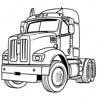 Halaman Mewarnai Truk Diesel Berat 97186-36169