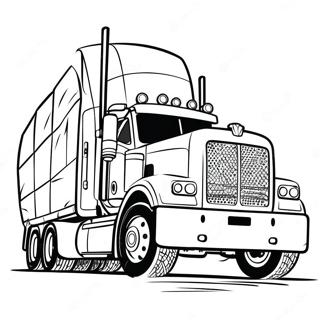 Halaman Mewarnai Truk Diesel Berat 97186-36171