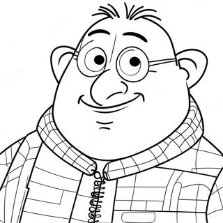 Halaman Mewarnai Gru Yang Lucu 97263-36225