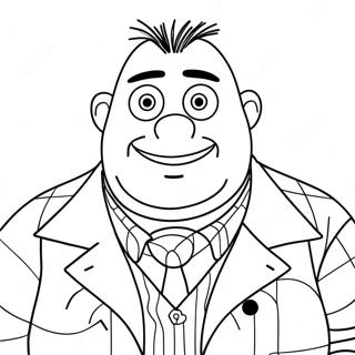 Halaman Mewarnai Gru Yang Lucu 97263-36226