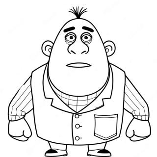 Halaman Mewarnai Gru Yang Lucu 97263-36228