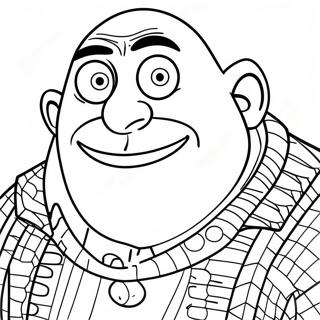 Halaman Mewarnai Gru Jahat 97265-36235