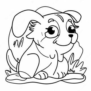 Halaman Mewarnai Pupstruction Yang Petualang 97961 36909