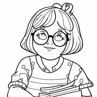 Junie B. Jones Halaman Mewarnai