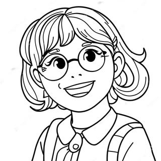 Halaman Mewarnai Junie B Jones 97983-36914