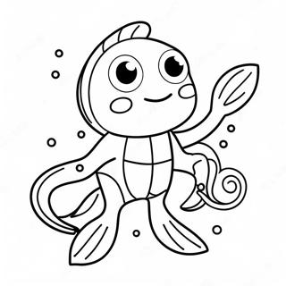 Halaman Mewarnai Karakter Fishstick Fortnite Yang Berwarna Warni 98265 37139