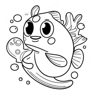 Halaman Mewarnai Fishstick Fortnite Bersama Teman 98268-37149