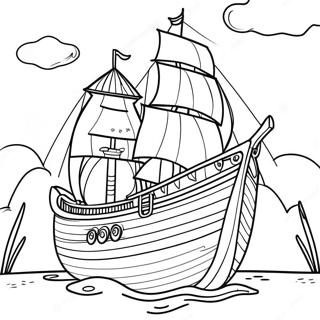 Halaman Mewarnai Penjelajahan Banban Yang Petualang 99113-37810