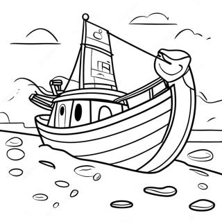 Halaman Mewarnai Penjelajahan Banban Yang Petualang 99113-37811