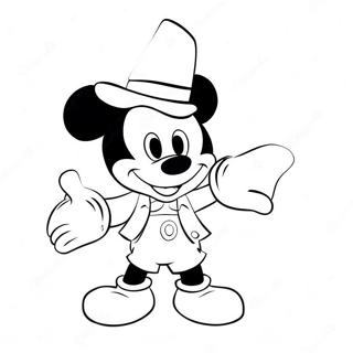Halaman Mewarnai Mickey Mouse Hari Valentine 99135-37815