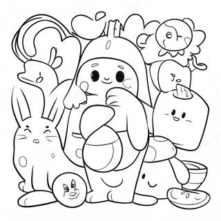 Halaman Mewarnai Keluarga Kata Cvc 99523-38309