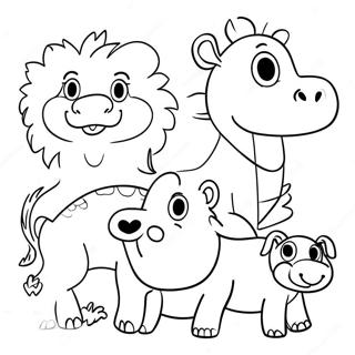 Halaman Mewarnai Hewan Cvc 99524-38121